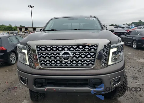 2018 Nissan Titan Sv из США, поврежденный, VIN 1N6AA1E51JN509060